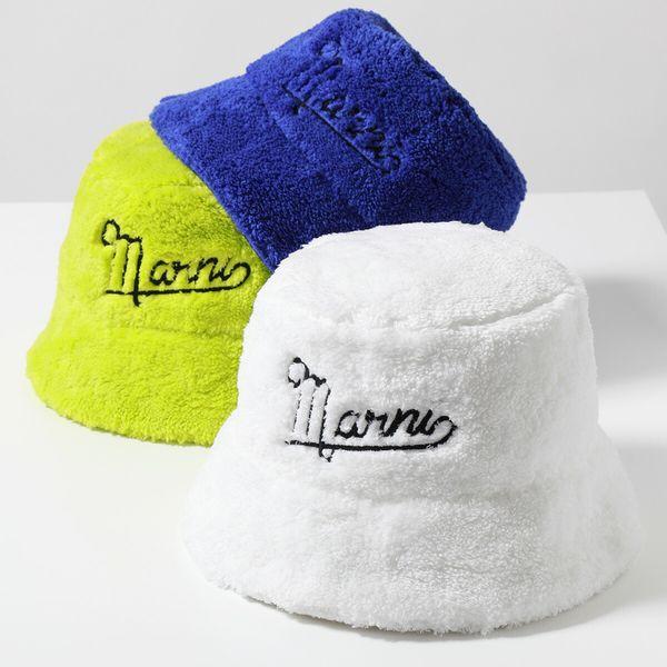 MARNI（マルニ） バケットハット CLZC0104S0 UTP726 メンズ ロゴ 刺繍