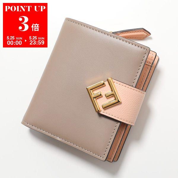 FENDI フェンディ 二つ折り財布 8M0386 ALWA レディース FF FENDI フェンディ 二つ折り財布 8M0386 ALWA レディース FF