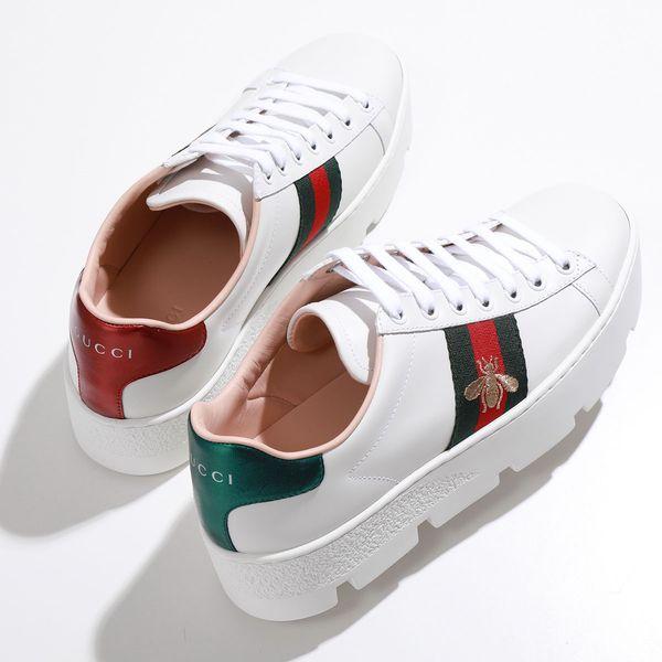 GUCCI グッチ スニーカーAce エース 577573 DOPE0 レディース レザー