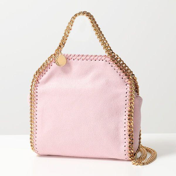 STELLA McCARTNEY ショルダー バッグ フェラベラ ボア ピンク