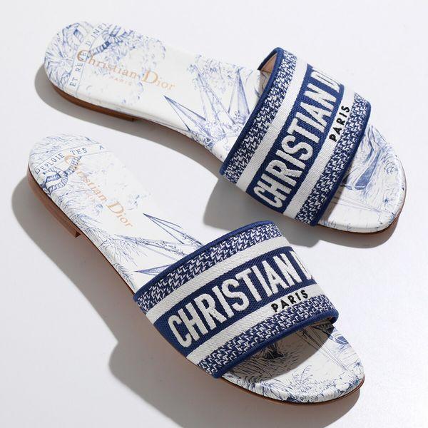 Christian Dior ディオール スライドサンダル Dway スライド Christian Dior ディオール スライドサンダル Dway スライド