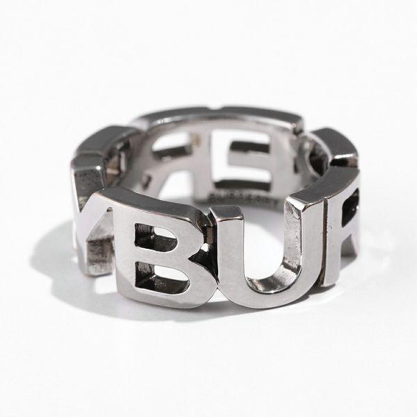BURBERRY バーバリー リング 8058457 RING メンズ ロゴカット BURBERRY バーバリー リング 8058457 RING メンズ ロゴカット