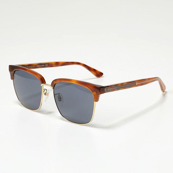 【新品】グッチ　 GUCCI  サングラス  眼鏡　GG0382S GUCCI グッチ サングラス GG0382S メンズ メガネ 眼鏡 ロゴ