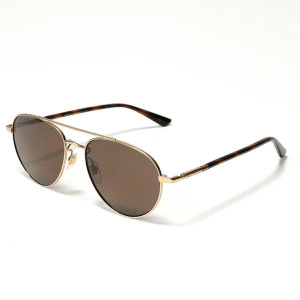 GUCCI ブラウンオーバーサイズサングラス 350622011_5.jpg