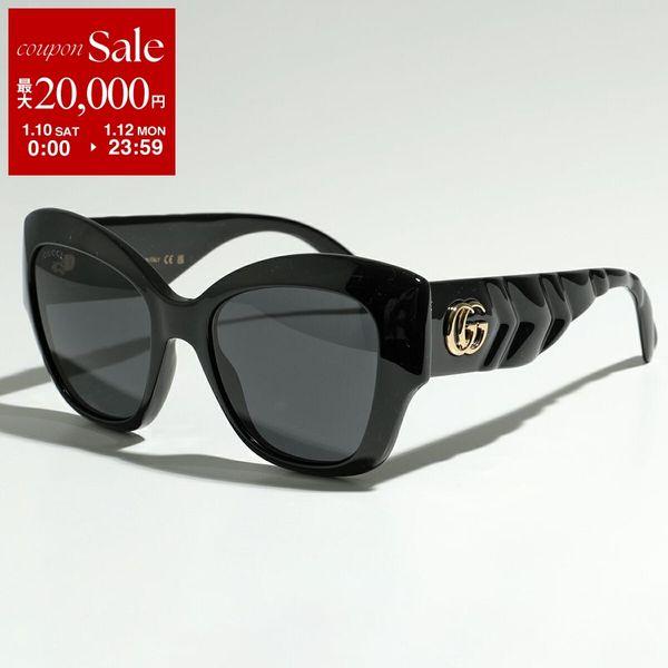 GUCCI ブラウンキャットアイサングラス キャットアイ サングラス（低めのノーズブリッジ フィット） ・ダーク