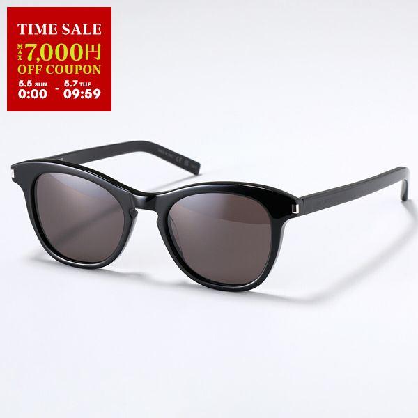 SAINT LAURENT サンローラン サングラス SL 356 レディース フォックス型 メガネ めがね 眼鏡 ロゴ アイウェア 001/BLACK-BLACK-BLACK  :350624264:インポートセレクト musee 通販 