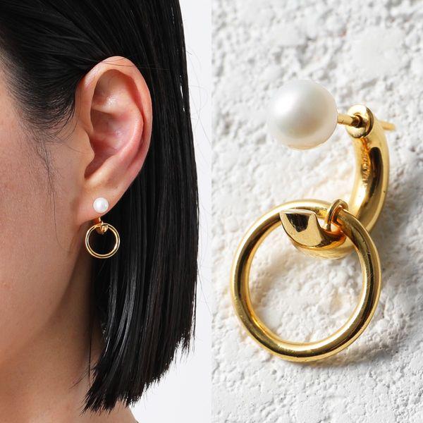 MARIA BLACK（マリアブラック） ピアス Elvira Pearl 100774YG PEARL