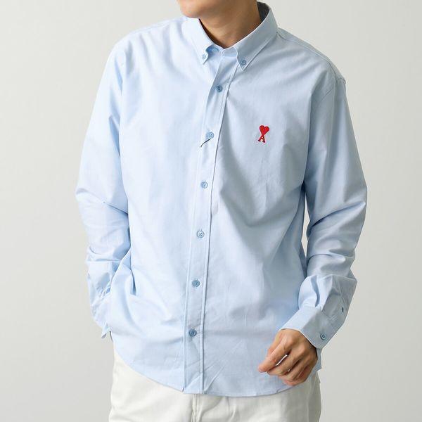 ami paris アミパリス シャツ AMI DE COEUR BFHSH113 CO0031 ami paris アミパリス シャツ AMI DE COEUR BFHSH113 CO0031