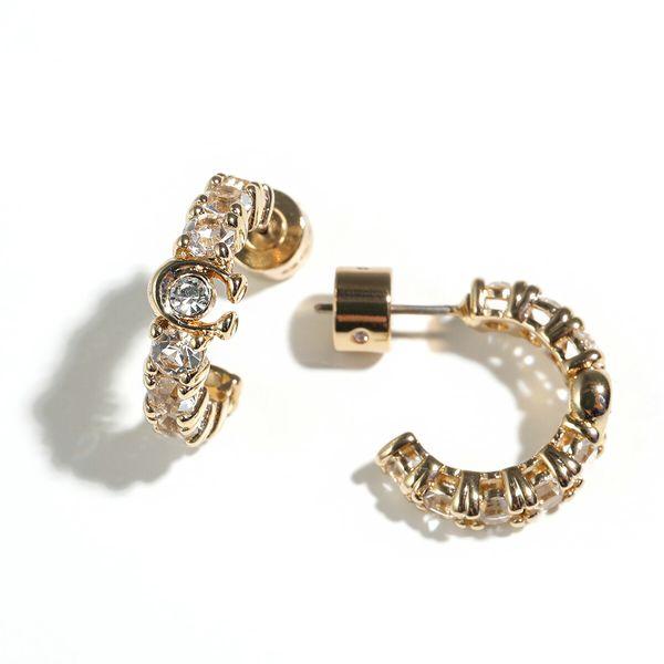 COACH（コーチ） ピアス 440649GLD110 レディース フープピアス メタル 