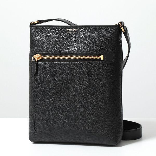 TOM FORD トムフォード ショルダーバッグ H0511 LCL244G メンズ クロスボディ レザー ロゴ 鞄 1N001/BLACK