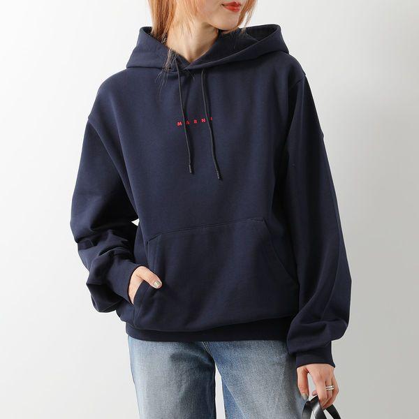 MARNI / パーカー/48/コットン/NVY/FUMU0073P8 MARNI（マルニ） フーディー FUMU0073P8 USCU87 レディース コットン