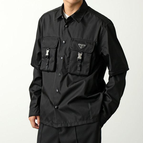 PRADA プラダ シャツジャケット SC548 1WQ8 メンズ Re-Nylon PRADA プラダ シャツジャケット SC548 1WQ8 メンズ Re-Nylon