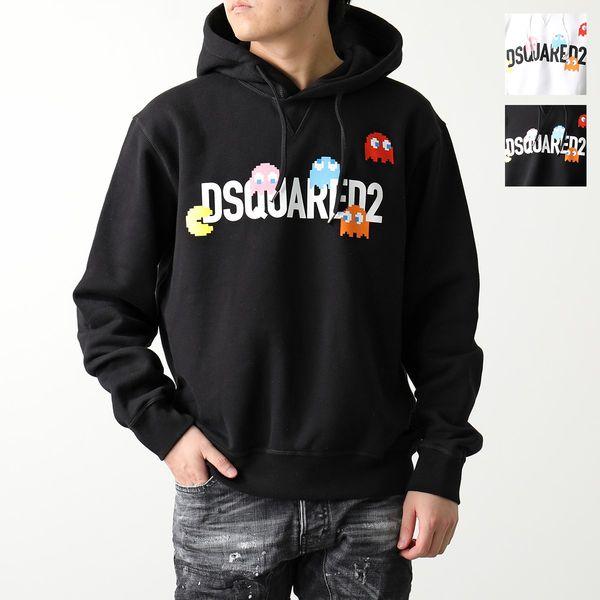 DSQUARED2（ディースクエアード） パーカー PAC-MAN HOODIE COOL 