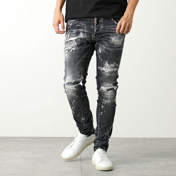 DSQUARED2 ディースクエアード デニム SKATER JEANS S74LB1325 DSQUARED2 ディースクエアード デニム SKATER JEANS S74LB1325