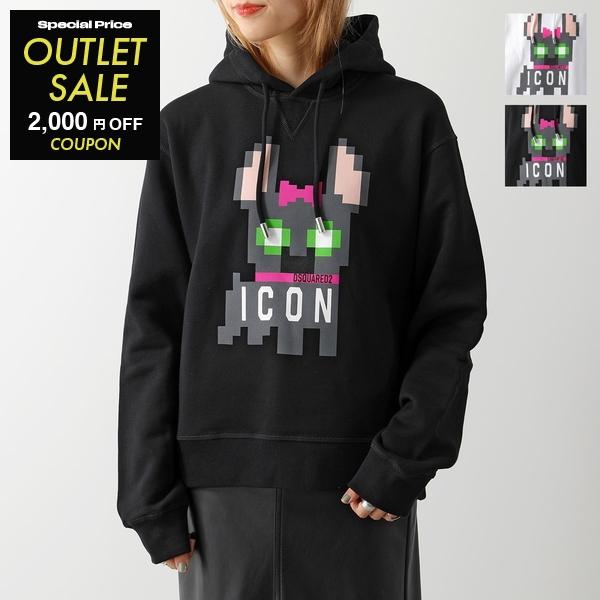 DSQUARED2 ディースクエアード パーカー ICON HILDE COOL HOODIE DSQUARED2 ディースクエアード パーカー ICON HILDE COOL HOODIE