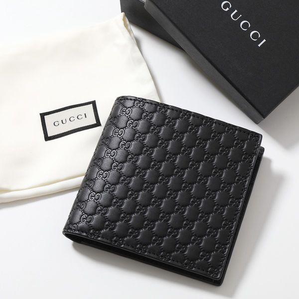 GUCCI（グッチ） 二つ折り財布 MICRO SSIMA マイクロ シマ 150413