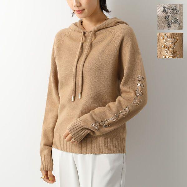 美品✨MAXMARA　ニットパーカー　ボーダー　カシミヤ　ベージュ　L 楽天市場】MAX MARA マックスマーラ セーター PALATO VICOLO