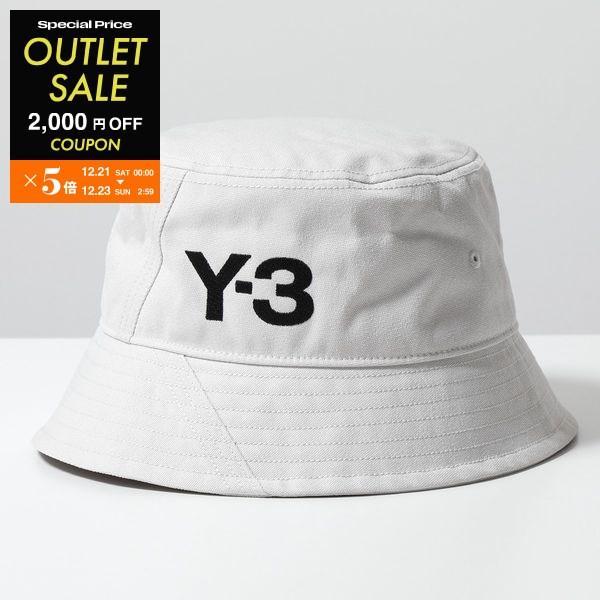 Y-3 ワイスリー バケットハット IQ3396 レディース ロゴ 刺繍 帽子