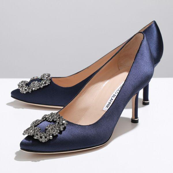 MANOLO BLAHNIK マノロブラニク パンプス HANGISI FMC SATIN 070 MANOLO BLAHNIK マノロブラニク パンプス HANGISI FMC SATIN 070