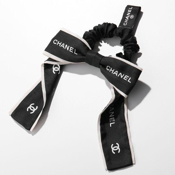 CHANEL シャネル シュシュ AA8356 B08578 レディース ココマーク CC 