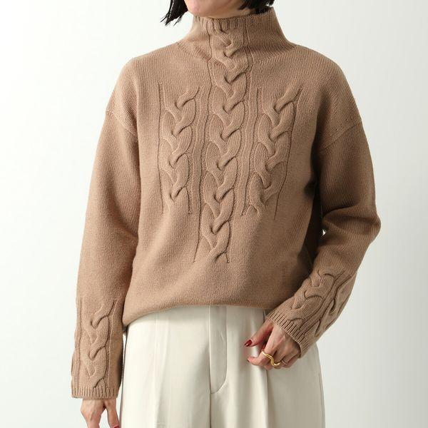 美品 S Max Mara マックスマーラ カシミヤ100%ニット ベージュ S MAXMARA MAX MARA エス マックスマーラ ニット QUINTO キント