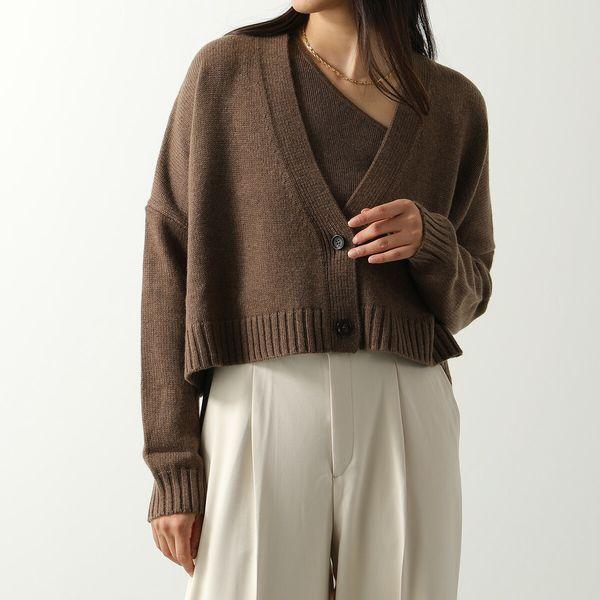 MAX MARA マックスマーラ カーディガン SABBIA レディース ウール カシミヤ Vネック クロップド丈 ニット 012 MAX MARA マックスマーラ カーディガン SABBIA レディース ウール カシミヤ Vネック クロップド丈 ニット 012