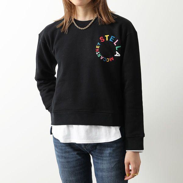 STELLA McCARTNEY KIDS ステラマッカートニー キッズ トレーナー TT4D00 Z0447 レディース ガールズ スウェット  クルーネック ロゴ 長袖 裏起毛 930