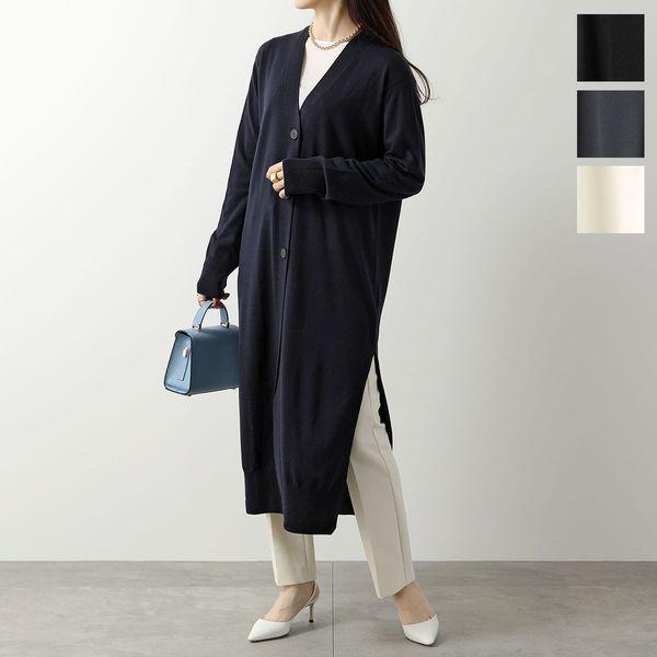 JOHN SMEDLEY ジョンスメドレー　長袖カーディガン　コットン　サイズS JOHN SMEDLEY ジョンスメドレー レディース ラウンドネック長袖