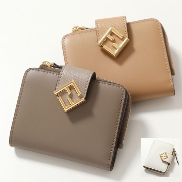 FENDI（フェンディ） 二つ折り財布 8M0490 ALWA レディース FF