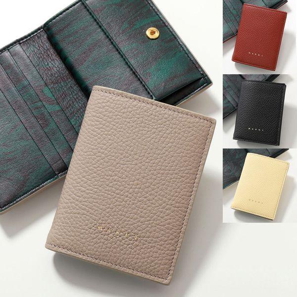 MARNI（マルニ） 二つ折り財布 PFMOQ14Q06 LV688 レディース レザー