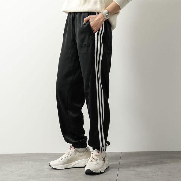 Y-3 ブラックトラックパンツ スリーストライプ　サイズL Y-3 スリーストライプス トラックパンツ | ブラック | FARFETCH JP