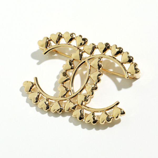 ☆シャネルトリプルハートブローチ