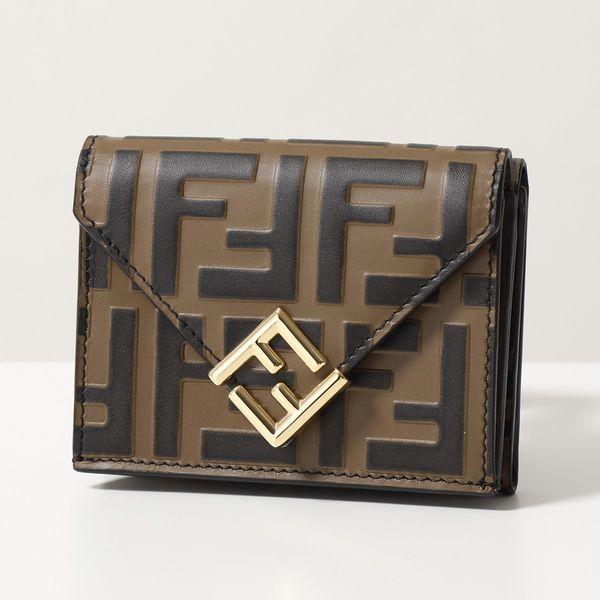 FENDI フェンディ 三つ折り財布 FFダイヤモンド 8M0480 ADYM FENDI フェンディ 三つ折り財布 FFダイヤモンド 8M0480 ADYM