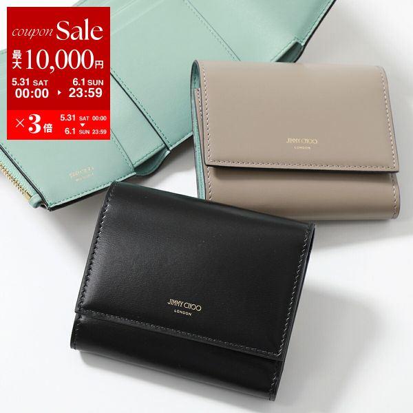 JIMMY CHOO Jimmy Choo ジミーチュウ 三つ折り財布 MARINDA AYO JIMMY CHOO Jimmy Choo ジミーチュウ 三つ折り財布 MARINDA AYO