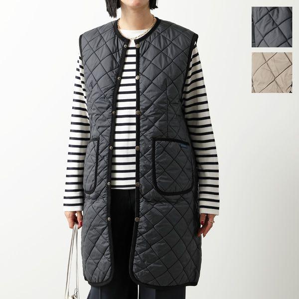 LAVENHAM（ラベンハム） 中綿ベスト LONGLINE CREW NECK GILET ロング 