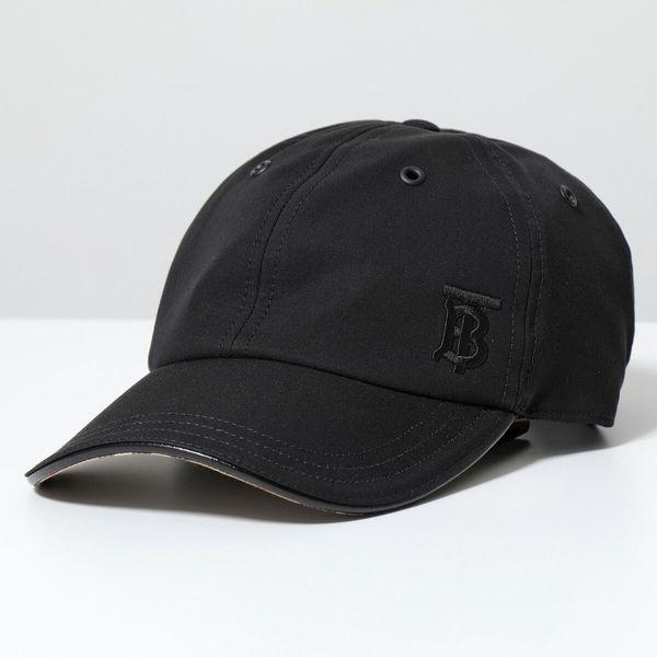 BURBERRY バーバリー ベースボールキャップ MH HERITAGE BSB CAP 8068040 メンズ モノグラムモチーフ コットン  チェック 帽子 A1189/BLACK