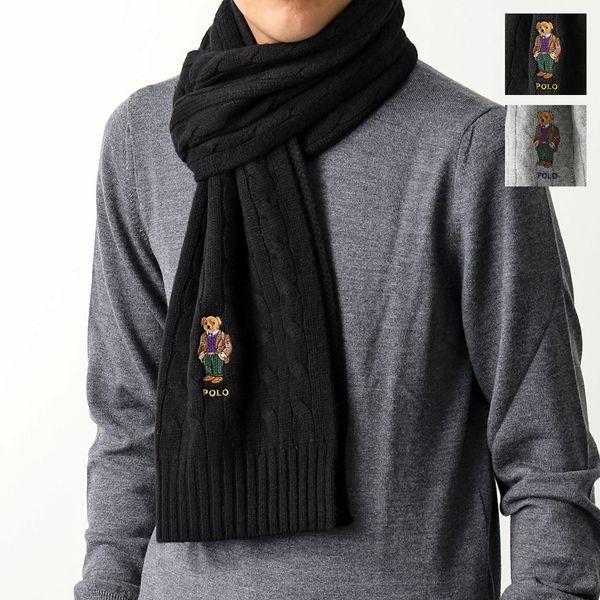 ラルフローレン ポロベア カシミヤ混マフラー 楽天市場】ポロ ラルフローレン マフラー ポロベア POLO RALPH
