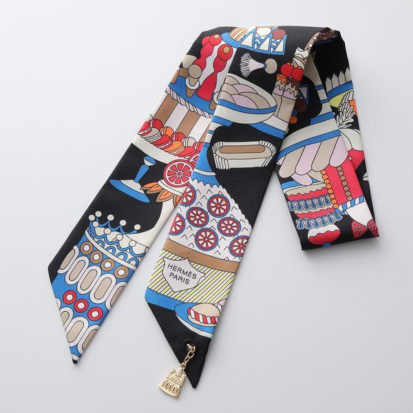 HERMES エルメス ツイリー スカーフ 853336S シルク ツイリー HERMES エルメス ツイリー スカーフ 853336S シルク ツイリー