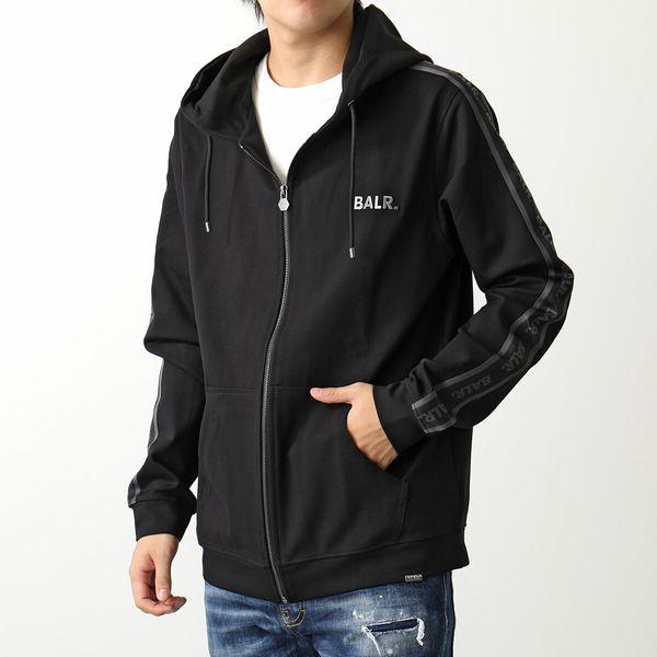 BALR. ジップアップパーカー S 黒