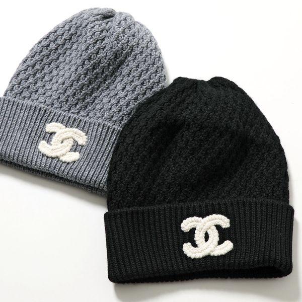 CHANEL シャネル ニット帽 AA9338 B13721 レディース カシミヤ CHANEL シャネル ニット帽 AA9338 B13721 レディース カシミヤ