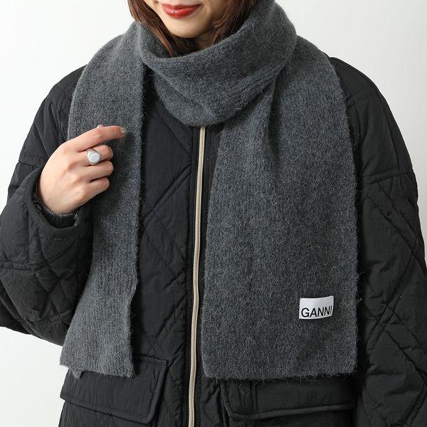 GANNI（ガニー） マフラー Soft Wool Scarf A4933 5840 レディース