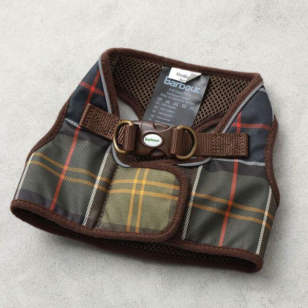 Barbour（バブアー） ドッグハーネス TARTAN STEP IN DOG HARNESS