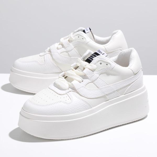 【新品】ASH 刺繍デザイン ホワイト厚底スニーカー ASH 【サイズ限定特価】ASH アッシュ スニーカー MATCH