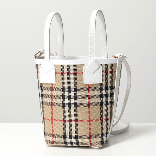 BURBERRY（バーバリー） ショルダーバッグ LS MN LONDON TOTE YUC ミニ