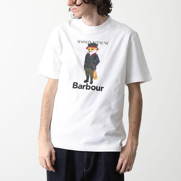MAISON KITSUNE（メゾン キツネ） MAISON KITSUNE×Barbour バブアー T