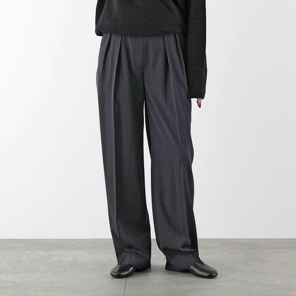 THE ROW ザ・ロウ ワイドパンツ IGOR PANT イゴール 5629 W1973 THE ROW ザ・ロウ ワイドパンツ IGOR PANT イゴール 5629 W1973