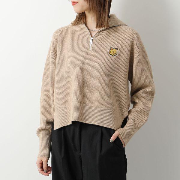 Maison kitsune メゾンキツネ　ニット　セーター　美品 MAISON KITSUNE メゾンキツネ セーター プルオーバー メンズ