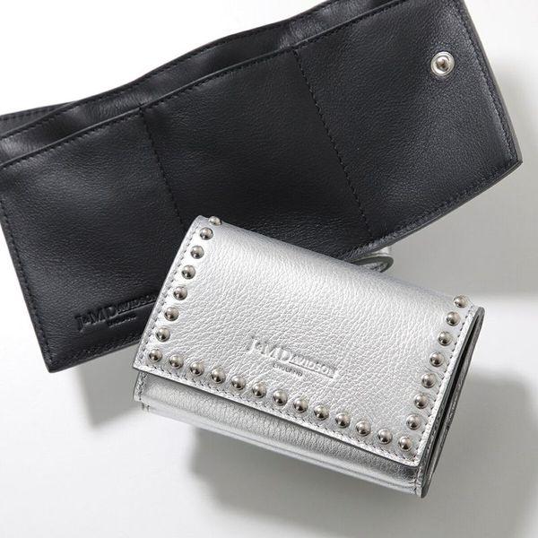 J&M DAVIDSON 三つ折り財布 FOLD WALLET WITH STUDS SFLW-1BC-MCXX 