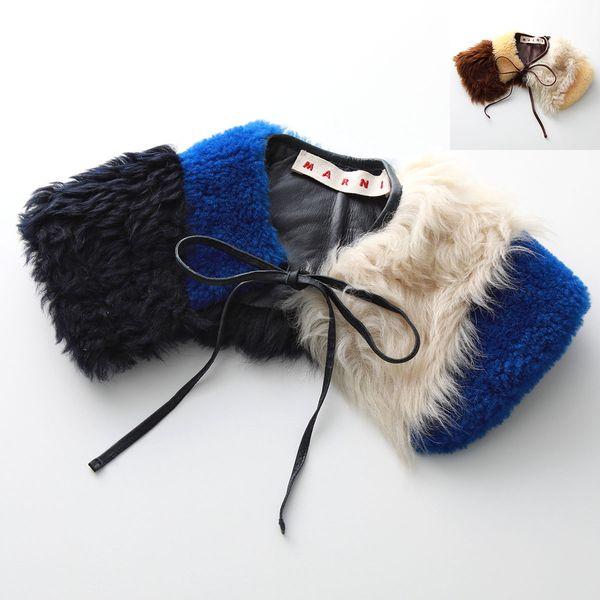 MARNI（マルニ） 付け襟 ACMC0025Q0 LM044 レディース ファー ウール