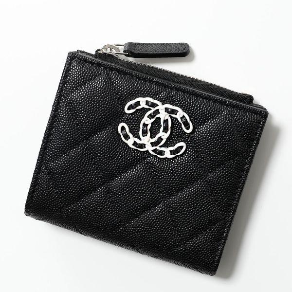 CHANEL シャネル 二つ折り財布 AP3722 B14928 レディース MATELASSE 